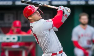 Angels outfielder Mike Trout