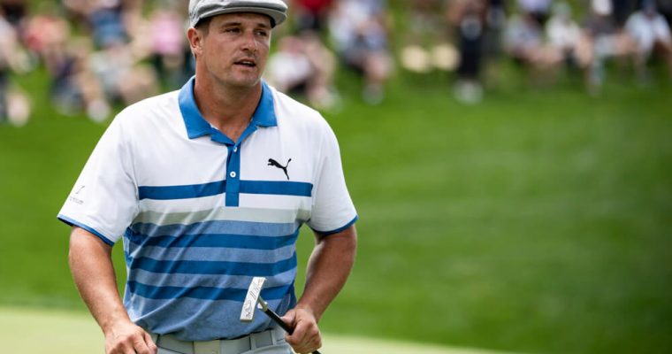 Bryson DeChambeau Parts Ways With Caddie Just Before Rocket Mortgage Classic