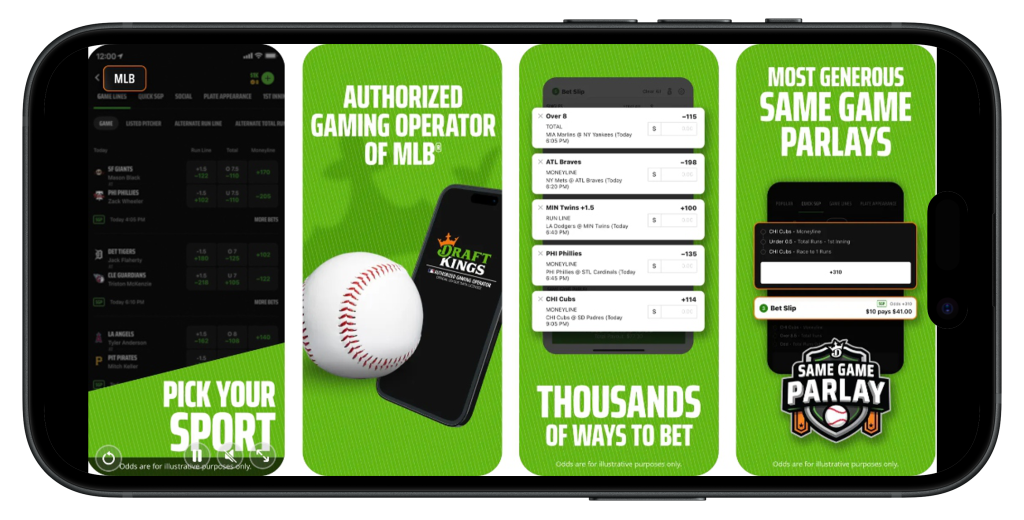 DK Sportsbook mobile