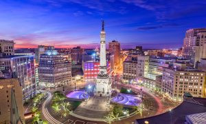 The fight between DraftKings and FanDuel to top market share in Indiana intensified in April in another strong month for both operators. (Shutterstock/Sean Pavone)