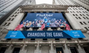 Flutter Entertainment — the parent company of FanDuel, PokerStars, and other online gaming brands — will move its stock listing to the NYSE. (Shutterstock/rblfmr)