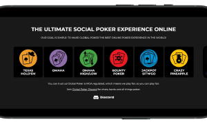 Global Poker homepage