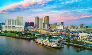 The Louisiana Gaming Control Board reports a sports wagering handle of $308.6 million, a new monthly-handle record for October. (Shutterstock/Kevin Ruck)