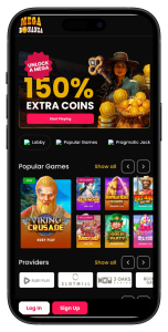 MegaBonanza Casino mobile view