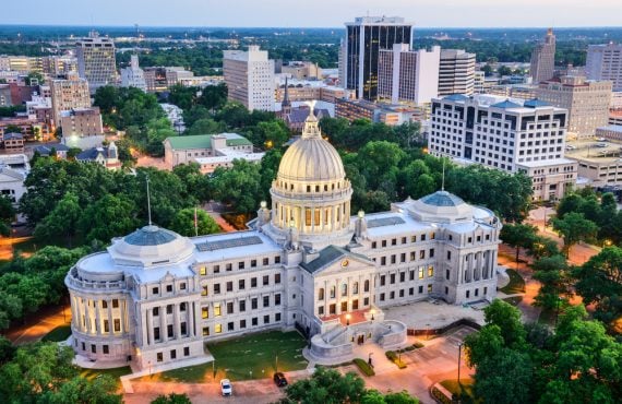 A second sports betting bill was introduced in Jackson, marking a pivotal step towards the legalization of mobile sports betting in Mississippi. (Shutterstock/Sean Pavone)