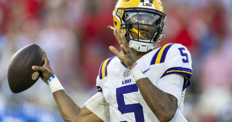 2024 NFL Draft odds feature LSU QB Jayden Daniels being favored as the second overall pick. Check out the latest No. 2 pick odds here.