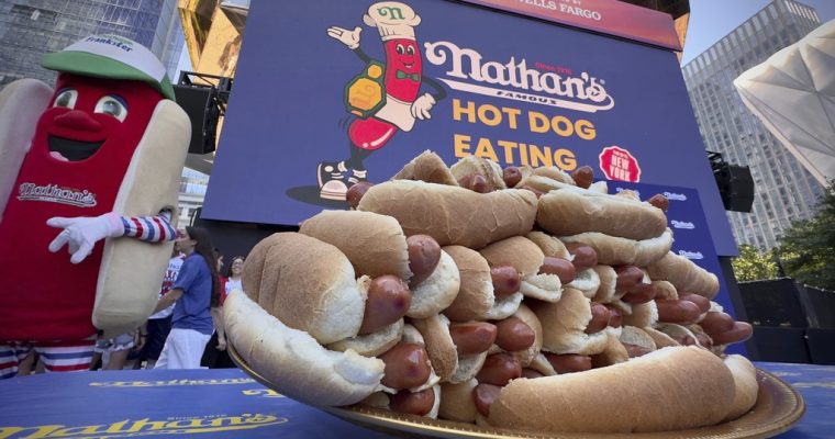How Nathan’s Hot Dog Eating Contest Odds Look With Joey Chestnut Banned