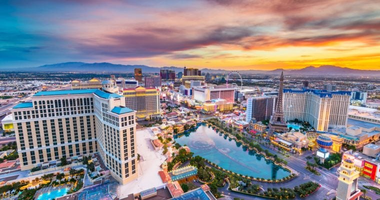 Nevada reported a slight decrease in sports betting handle with wagers of $712.3 million in February, down from a strong start to the year. (Shutterstock/Sean Pavone)