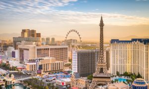 Nevada witnessed a modest uptick in sports wagering activity during November, tallying a notable $921 million. (Shutterstock/Sean Pavone)
