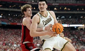 The National Championship game tips off tonight, Monday, April 8. Here, we will break down our three favorite Purdue vs. UConn props.