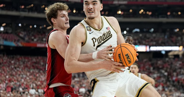 The National Championship game tips off tonight, Monday, April 8. Here, we will break down our three favorite Purdue vs. UConn props.