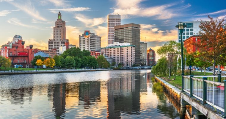 Rhode Island demonstrated signs of improvement by showcasing a significant month-to-month upswing in December revenue. (Shutterstock/Sean Pavone)