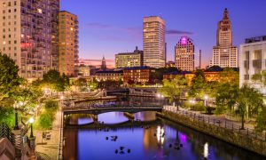 Sports betting handle dropped below $40 million for the first time in five months in February in Rhode Island. (Shutterstock/Sean Pavone)