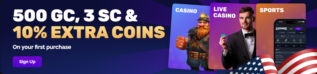 Legendz sign-up offer