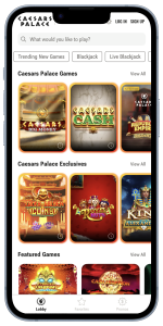 Screenshot of Caesars Palace Online Casino