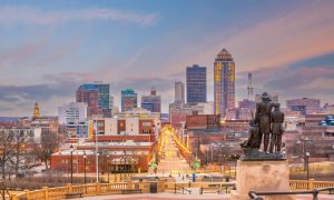 Iowa just got a new sportsbook. Sporttrade went live in Iowa via its partnership with Wild Rose Casino & Hotel in Clinton. (Shutterstock/f11photo)