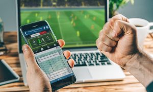 The 2023 football, basketball, and hockey seasons have attracted a large number of new players who are primarily wagering with mobile apps. (Shutterstock/Wpadington)