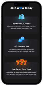 WOW Vegas Casino app