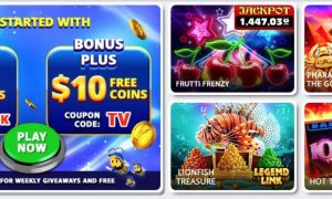 Zitobox Slots on homepage