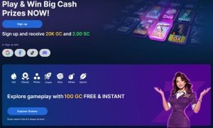 Zoot Casino main landing page