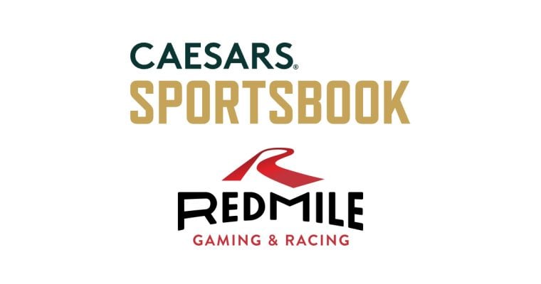 Inside Caesars Sportsbook at Red Mile.