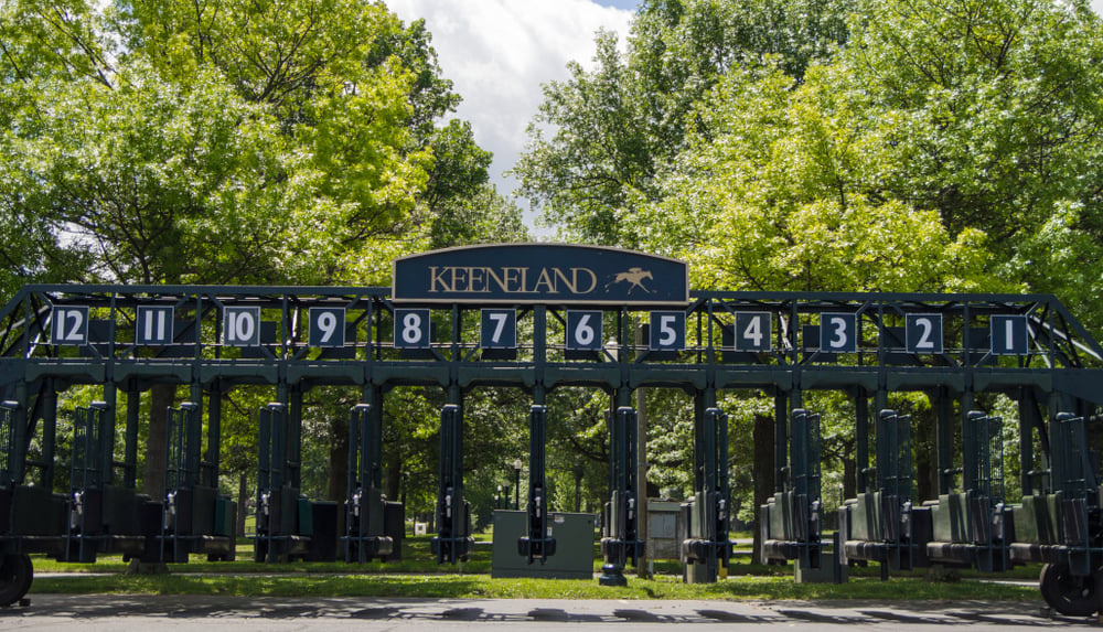 The Keeneland horse racing track is Caesars' new sports betting partner in Kentucky.