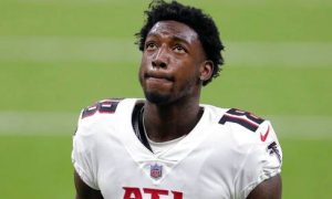 Twitter reacts to Calvin Ridley suspension (AP Photo/Brett Duke)