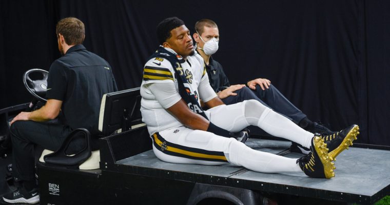 Saints quarterback Jameis Winston