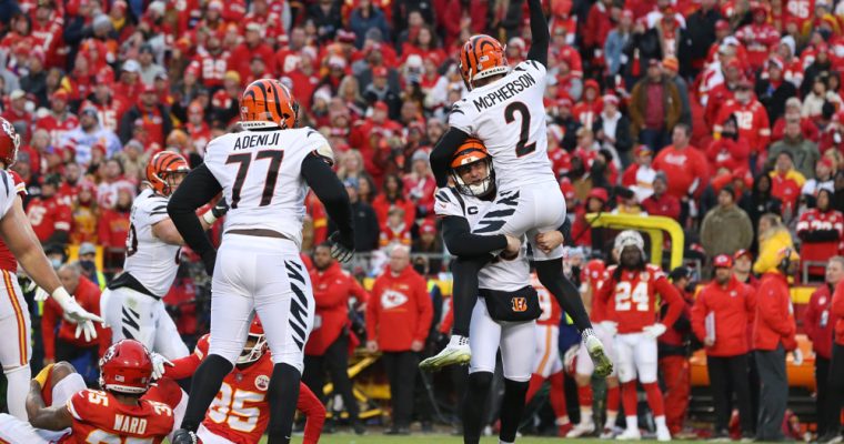 Bengals K Evan McPherson