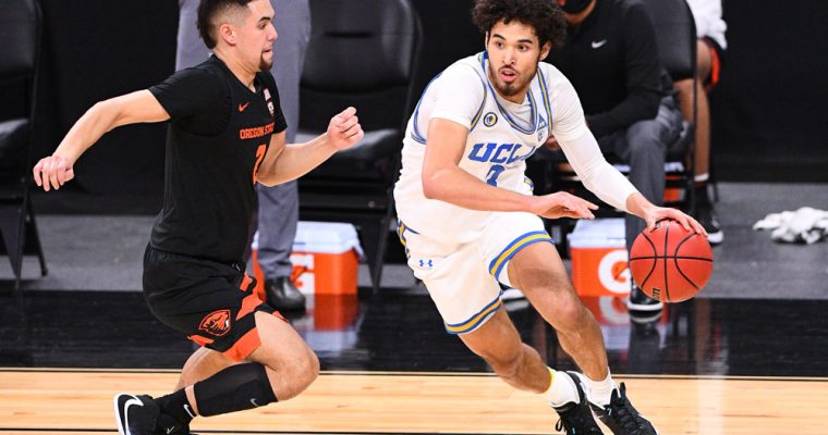 UCLA Bruins guard Johnny Juzang