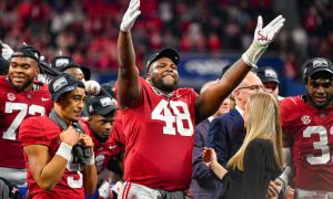 Alabama defensive lineman Phidarian Mathis
