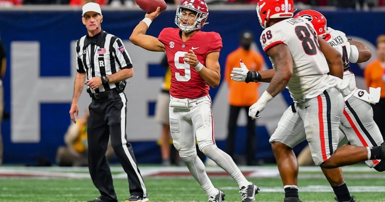 Alabama quarterback Bryce Young