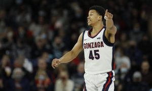 Gonzaga Bulldogs guard Rasir Bolton