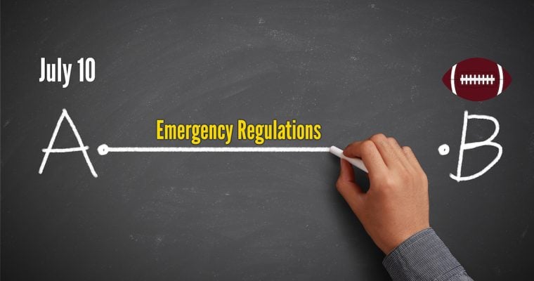 Kentucky can use emergency regulations to launch sports betting by NFL season.