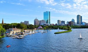 Back,Bay,Skyline,And,Charles,River,Boston,Massachusetts