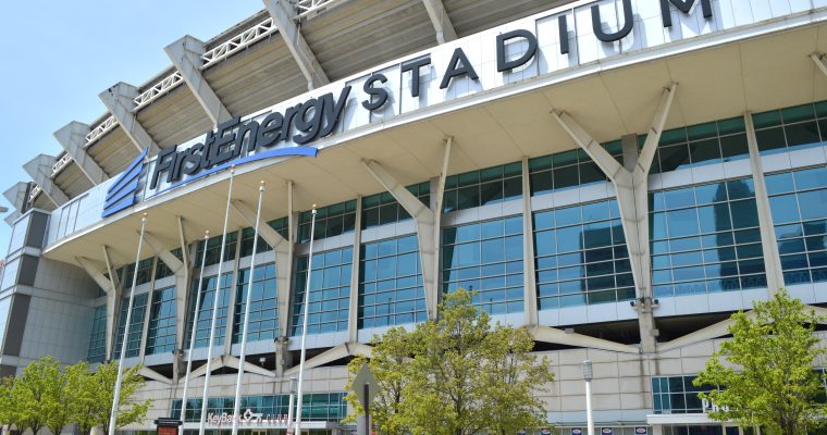 Ohio sports betting, First Energy Stadium. Home to NFL Cleveland Browns