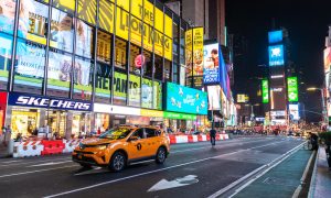 New,York,City,,Usa,-,March,15,,2020:,Times,Square
