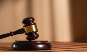 Judge,Gavel,On,A,Homogeneous,Background,Justice,And,Injustice,,Law