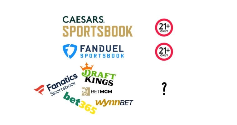 Sportsbooks may ignore 18 age limit in Kentucky.