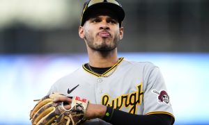 Photo of Tucupita Marcano on the Pittsburgh Pirates