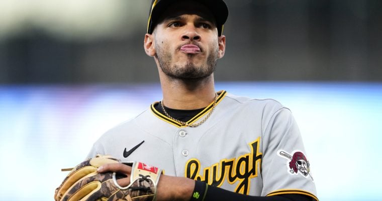 Photo of Tucupita Marcano on the Pittsburgh Pirates